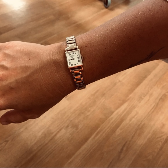 Vintage 14K Universal Geneve Tank Wristwatch, Works - Picture 12 of 12